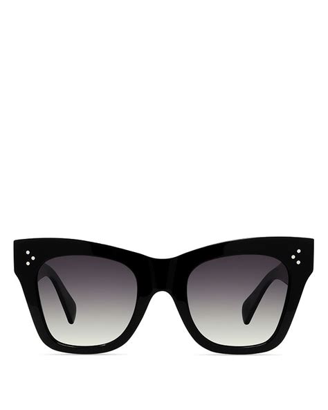 celine square sunglasses 2018|Celine 50mm polarized square sunglasses.